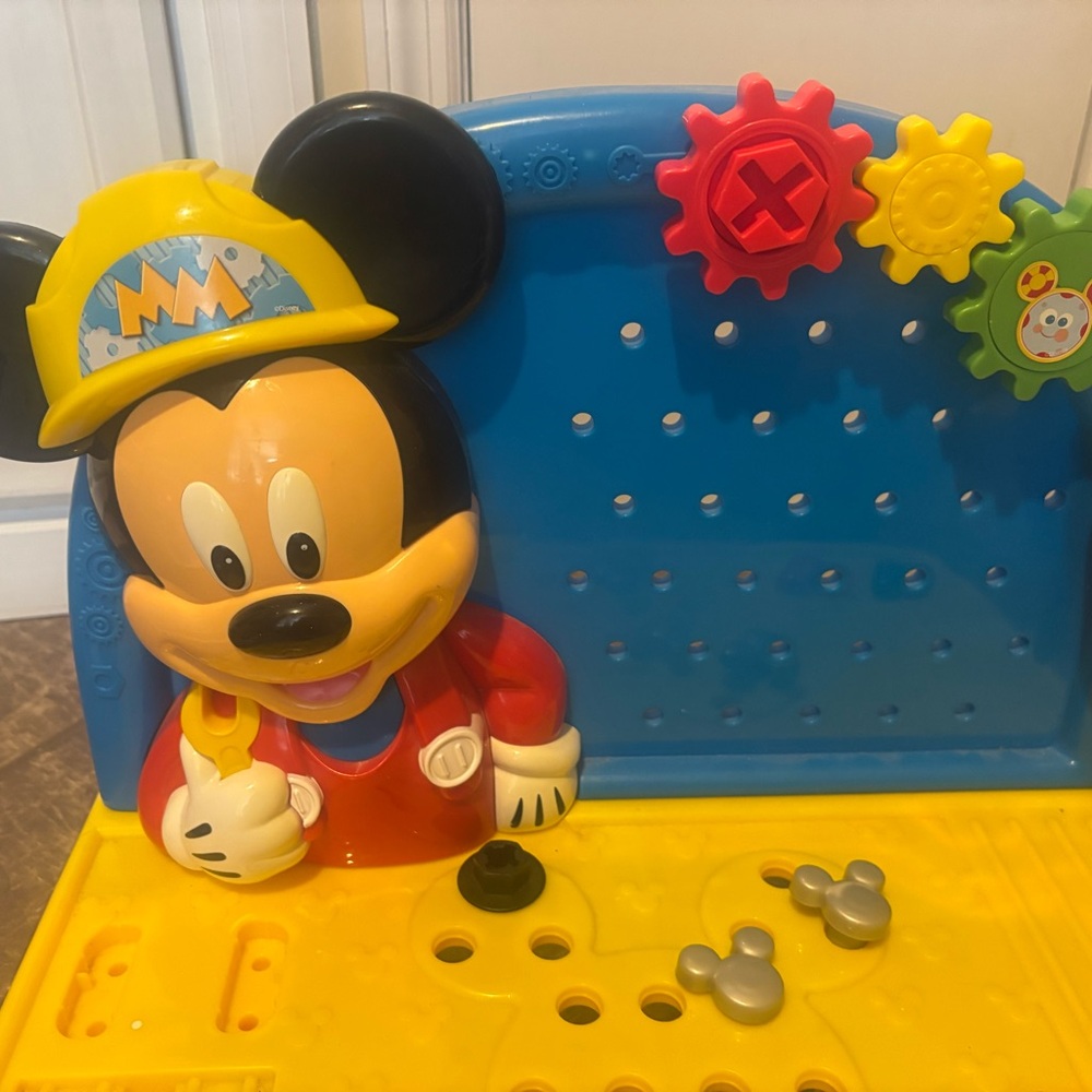 Disney Mickey Mouse Activity Bench - Picture 2 of 2